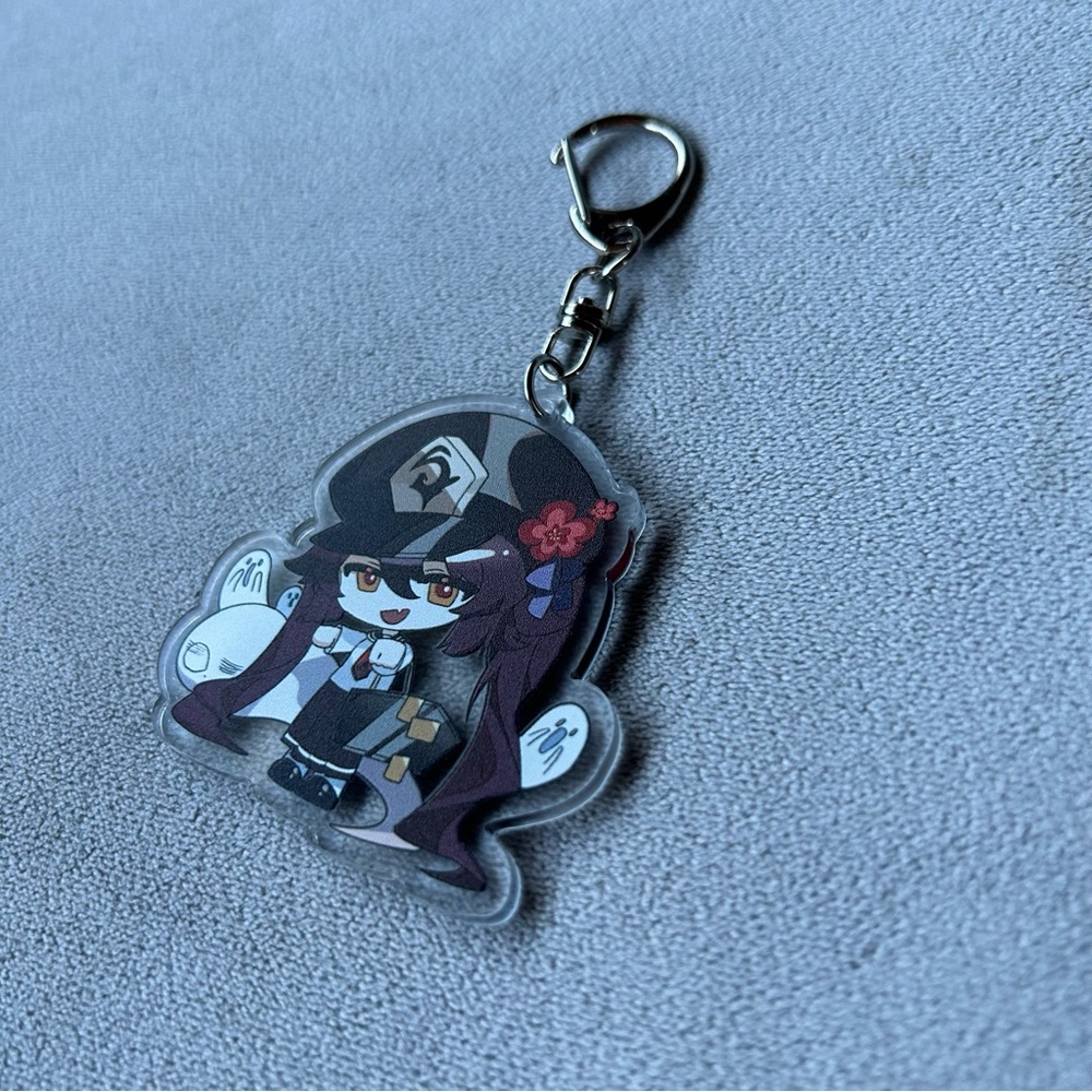 2 for $20 ~ Hu Tao ~ Genshin Impact ~ Key Chain ~ Brand New! ~  2 for $20